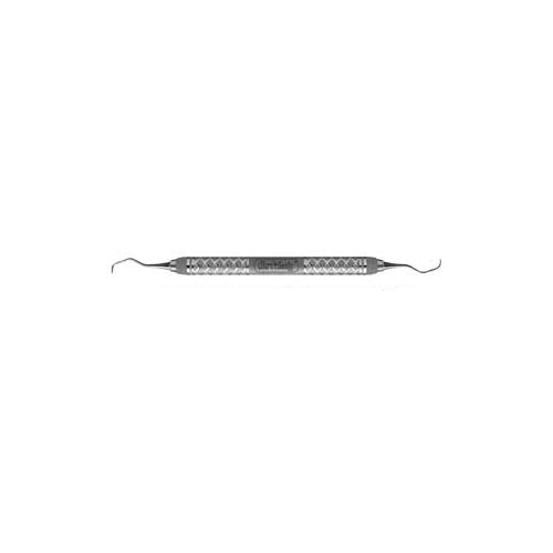 Hu-Friedy SG3/46 Double End #3/4 Gracey Dental Curette #6 Satin Steel Handle Hu-Friedy SG3/46 Double End #3/4 Gracey Dental Curette #6 Satin Steel Handle